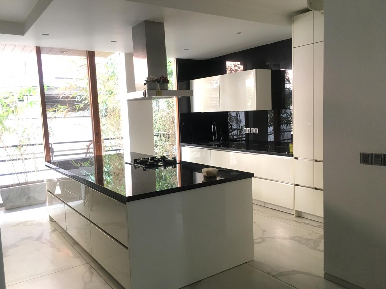 Modern kitchen with open plan